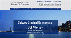 Desktop Screenshot of chicagodui.com